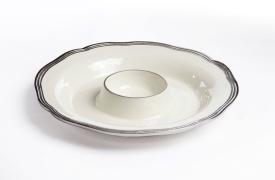 white chipdip bowl