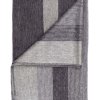 Charcoal Shupaca Throw folded