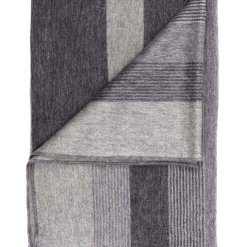 Charcoal Shupaca Throw folded