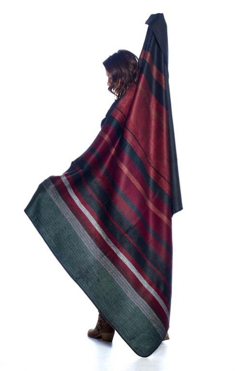 Dragon Fruit Alpaca Throw and Blanket - Image 2