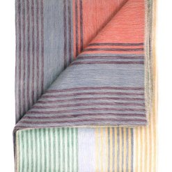 Spectrum alpaca throw folded