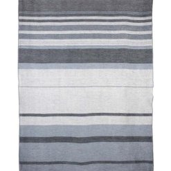 Vanilla Bean alpaca throw flat