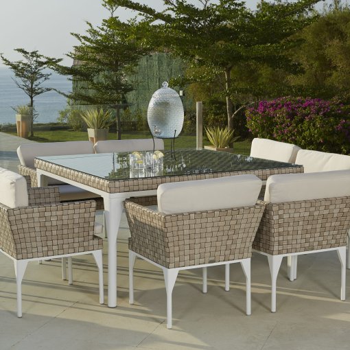 Brafta Dining Collection in Seashell - Image 2