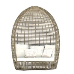 Halo Daybed in KUBU mushroom color