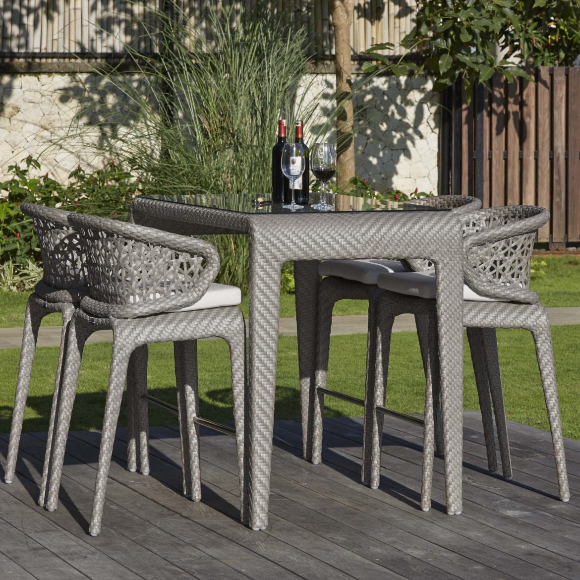 Outdoor Bar Table Set - Shop Elegant Home Decor & More | Katzberry Home