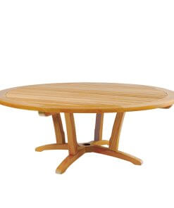 Low teak table - Chat Table.