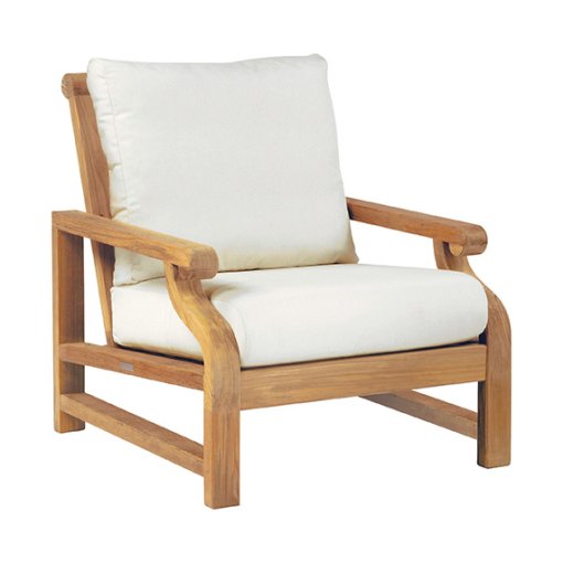 Nantucket Deep Seating Lounge Chair & Ottoman by Kingsley Bate - Image 4