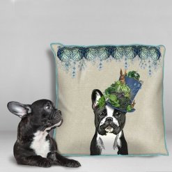 Milliners Collection - French Bulldog Pillow