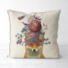 Birdkeepers Collection - Fox with Artichoke Pillow