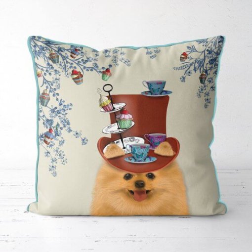 Milliners Collection - Pomeranian Pillow - Image 2