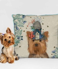 Milliners Collection - Yorkshire Terrier Pillow