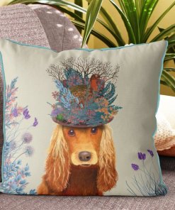 Milliners Collection - Cocker Spaniel Pillow