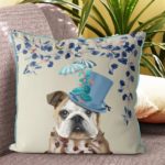 Milliners Collection - English Bulldog Pillow