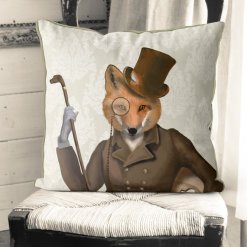 Woodland Critters - The Bounder Fox Pillow