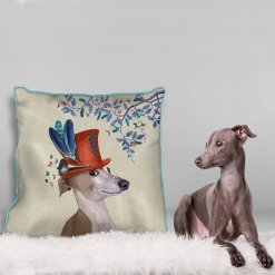 Milliners Collection - Greyhound Pillow