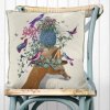 Birdkeepers Collection - Fox with Pineapple Pillow
