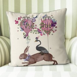 Birdkeepers Collection - Hare and Hot Air Balloons