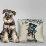 Milliners Collection - Schnauzer Pillow