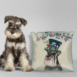 Milliners Collection - Schnauzer Pillow