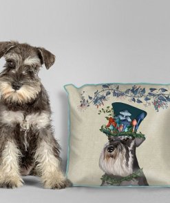 Milliners Collection - Schnauzer Pillow