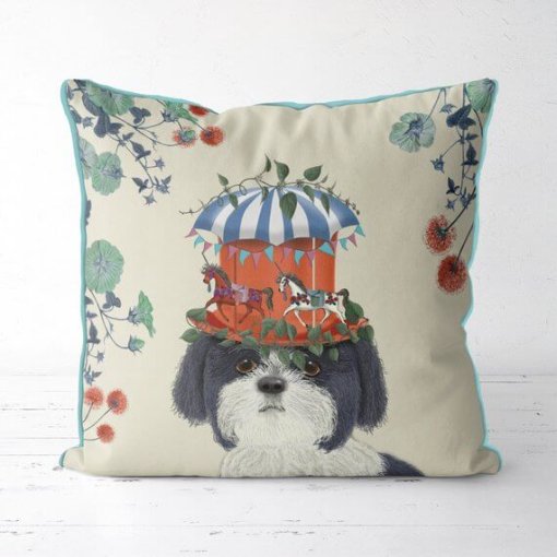 Milliners Collection - Shih Tzu Pillow - Image 2