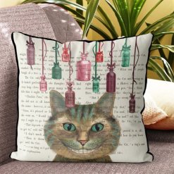 Alice in Wonderland - Cheshire Cat and Bottles