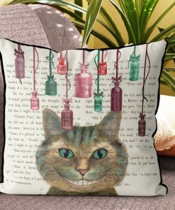 Alice in Wonderland - Cheshire Cat and Bottles