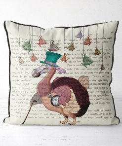 Alice in Wonderland - Dodo Bird with Hanging Teacups