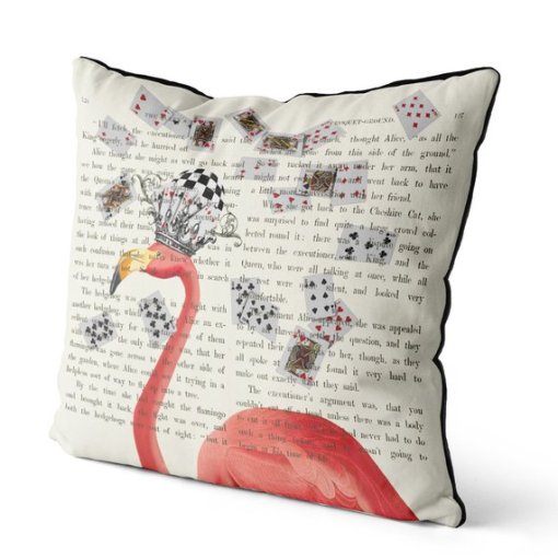 Alice in Wonderland - Flamingo and Cards - Image 3
