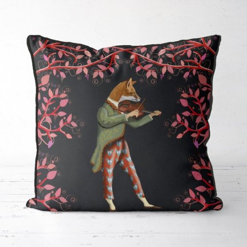 Minstrel Fox & Fiddle in black front view