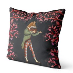 Minstrel Fox & Fiddle in black side view