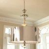 Turned Pendant Chandelier - Nickel Finish small