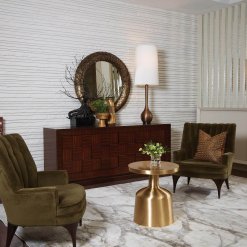 Duncan chairs in moss lifestyle photo