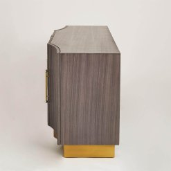 Mayfair media cabinet side view