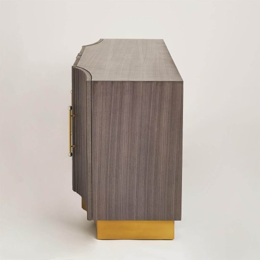 Mayfair media cabinet side view