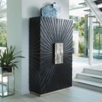 Pleated - 2 Door Tall Cabinet