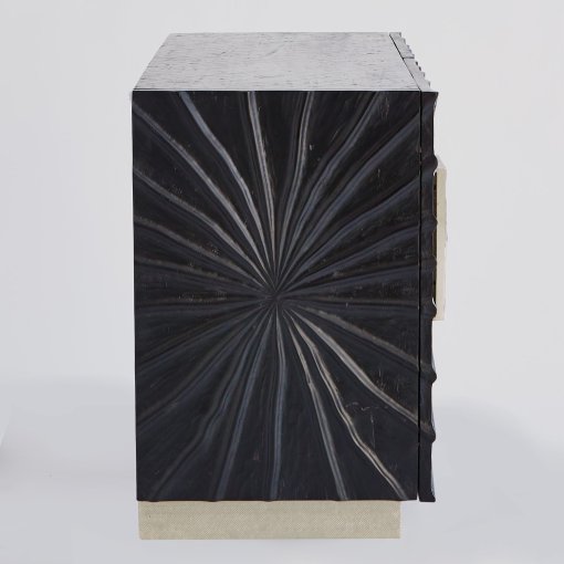 Pleated 2 Door Cabinet - Image 3
