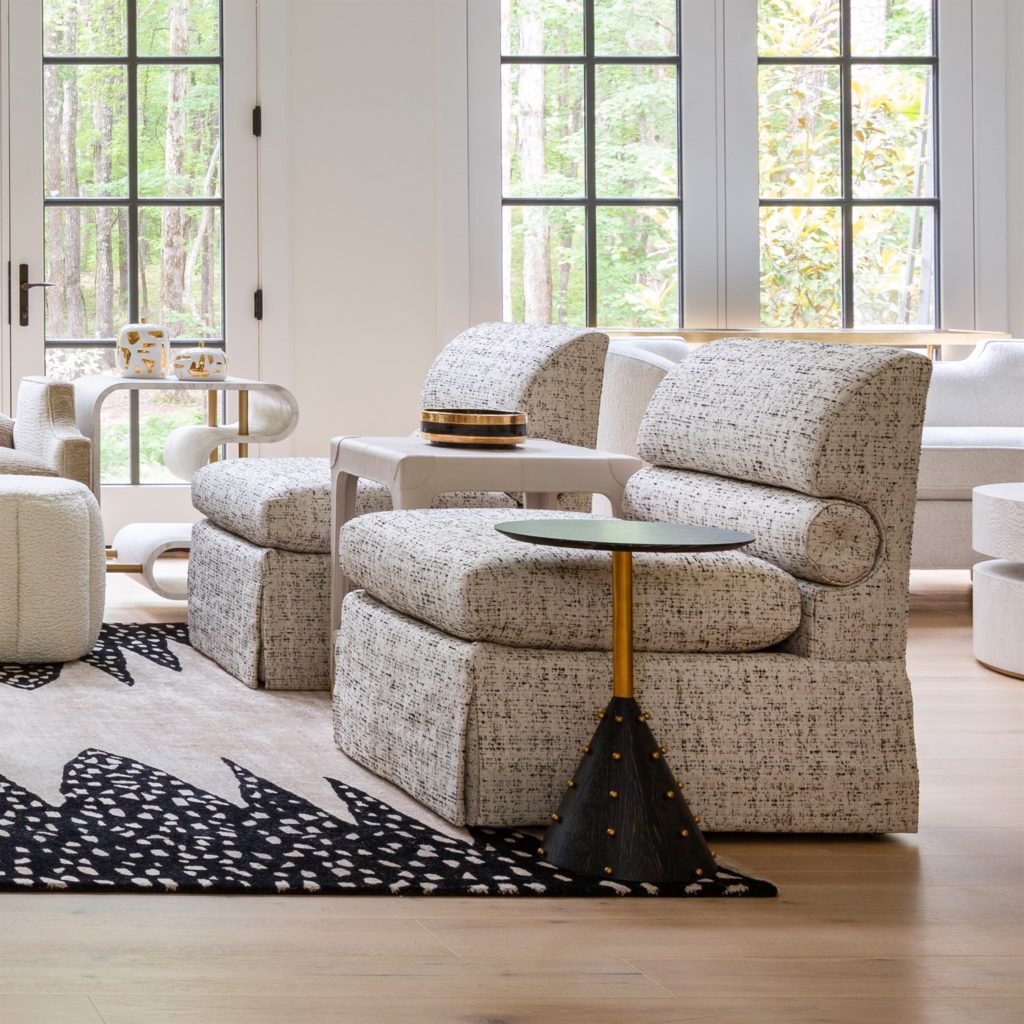 Bolster Slipper Chair Shop Living Room Furniture Katzberry