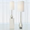 Bulb Vase Floor Lamp in Nickel finish