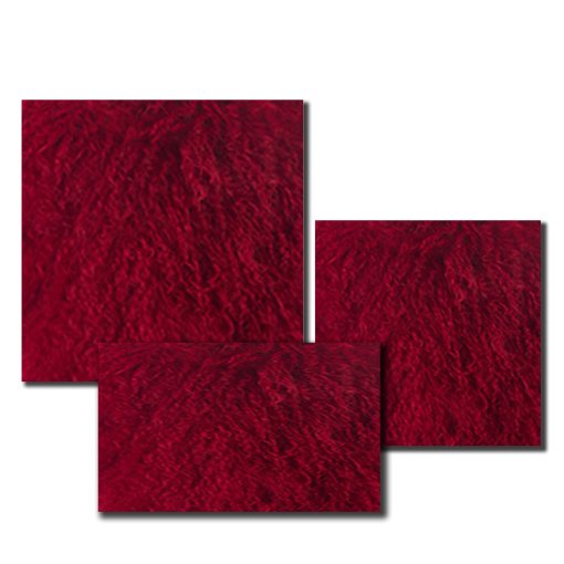 Red mongolian pillow size comparison