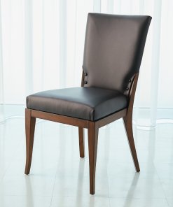 Opera Black Leather chair
