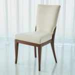 Opera Chair in White Leather