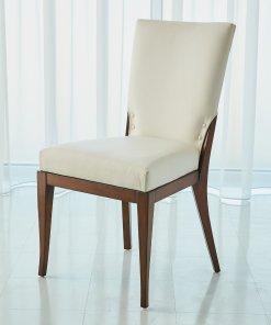 Opera Chair in White Leather