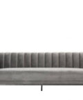 Raffles grey sofa front view