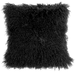 Black Mongolian Pillow