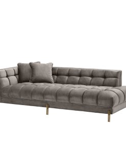 Chandler Lounge Sofa in soft Siena Grey