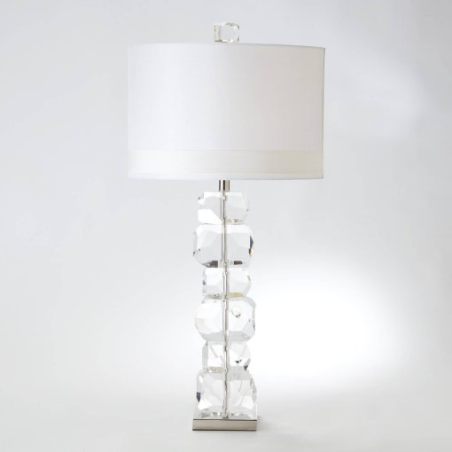 Stacked Gemstone Lamp - Tall