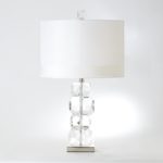 Gemstone short table lamp