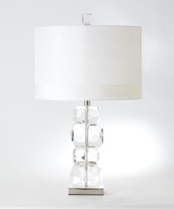 Gemstone short table lamp