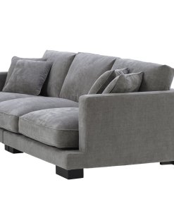 Tuscany sofa in grey angled view